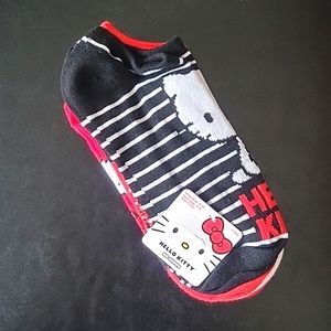 Hello Kitty 5 Pack New "No Show" socks